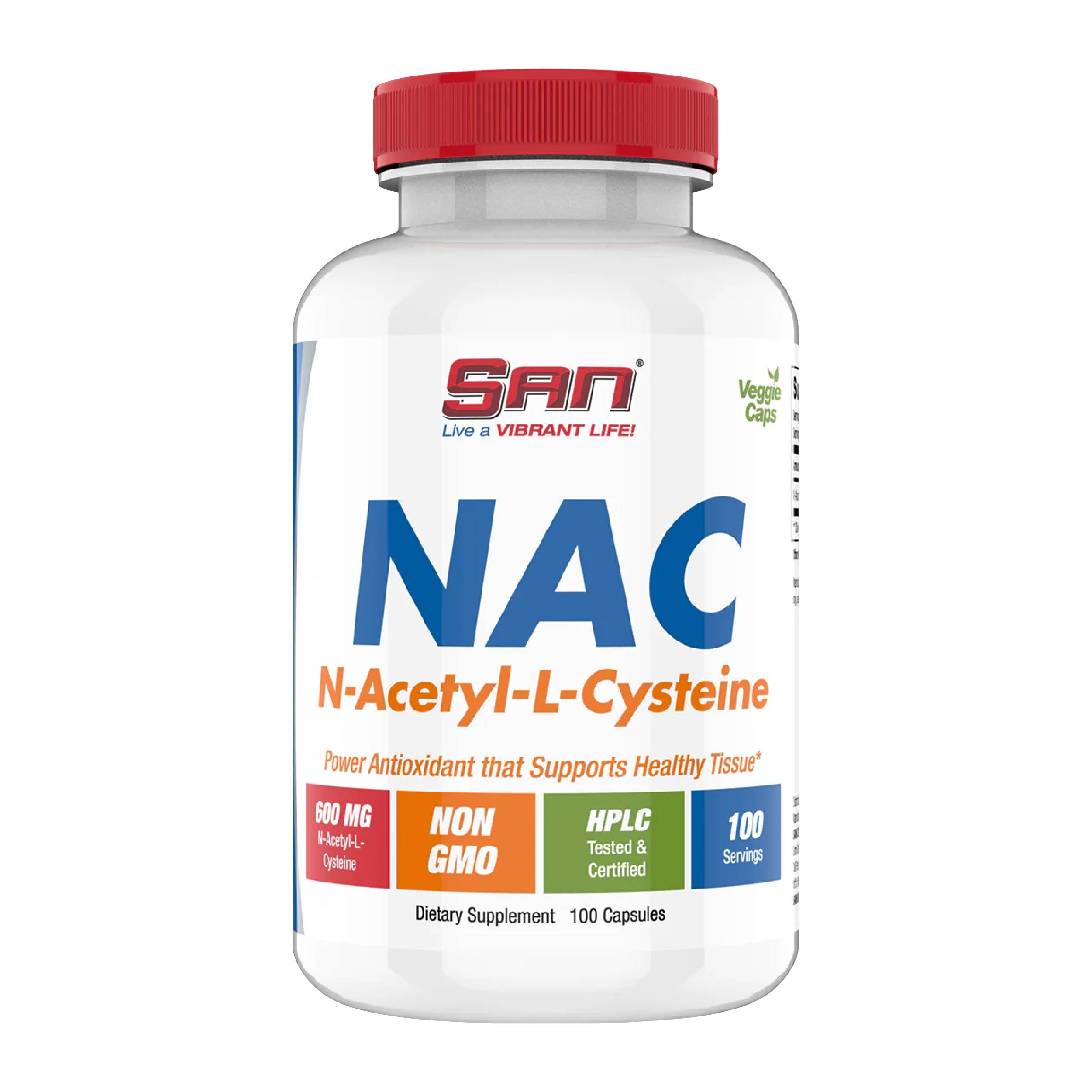 NAC (100 capsules) – San Nutrition