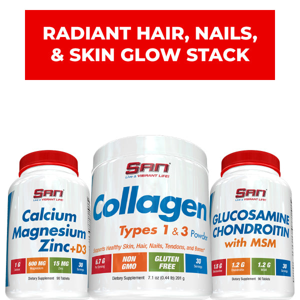 Radiant Hair, Nails, & Skin Glow Stack