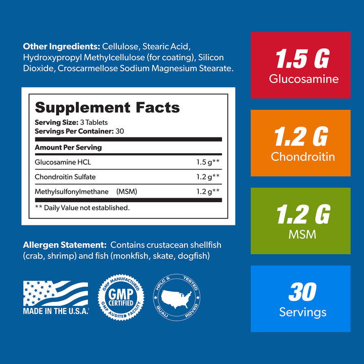 GLUCOSAMINE CHONDROITIN