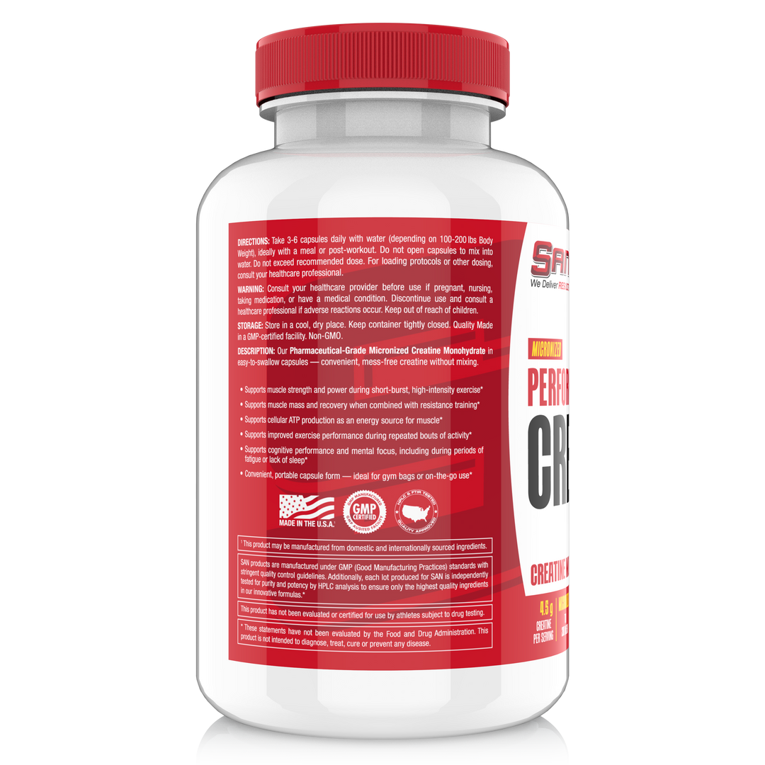 Performance Creatine (Micronized) - 240 Capsules