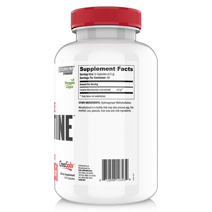 Performance Creatine (Micronized) - 240 Capsules
