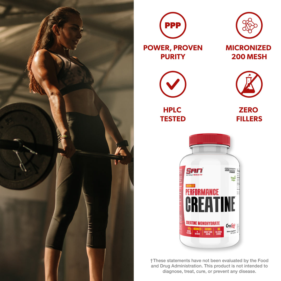 Performance Creatine (Micronized) - 240 Capsules