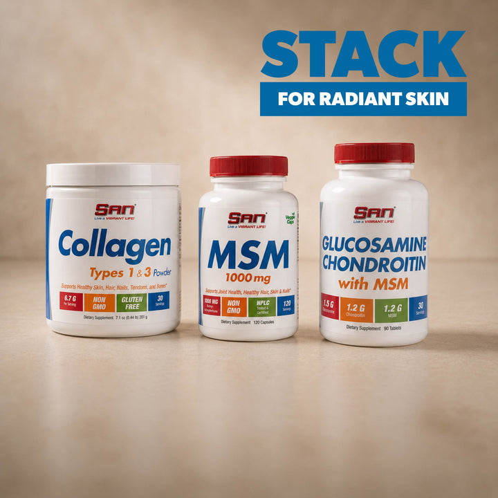 Radiant Hair, Nails, & Skin Glow Stack