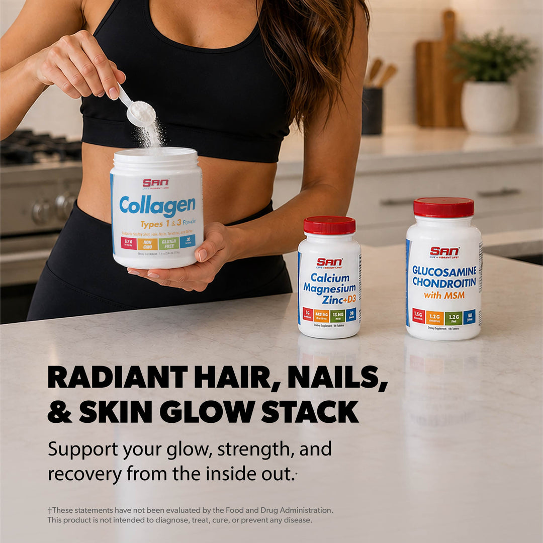 Radiant Hair, Nails, & Skin Glow Stack