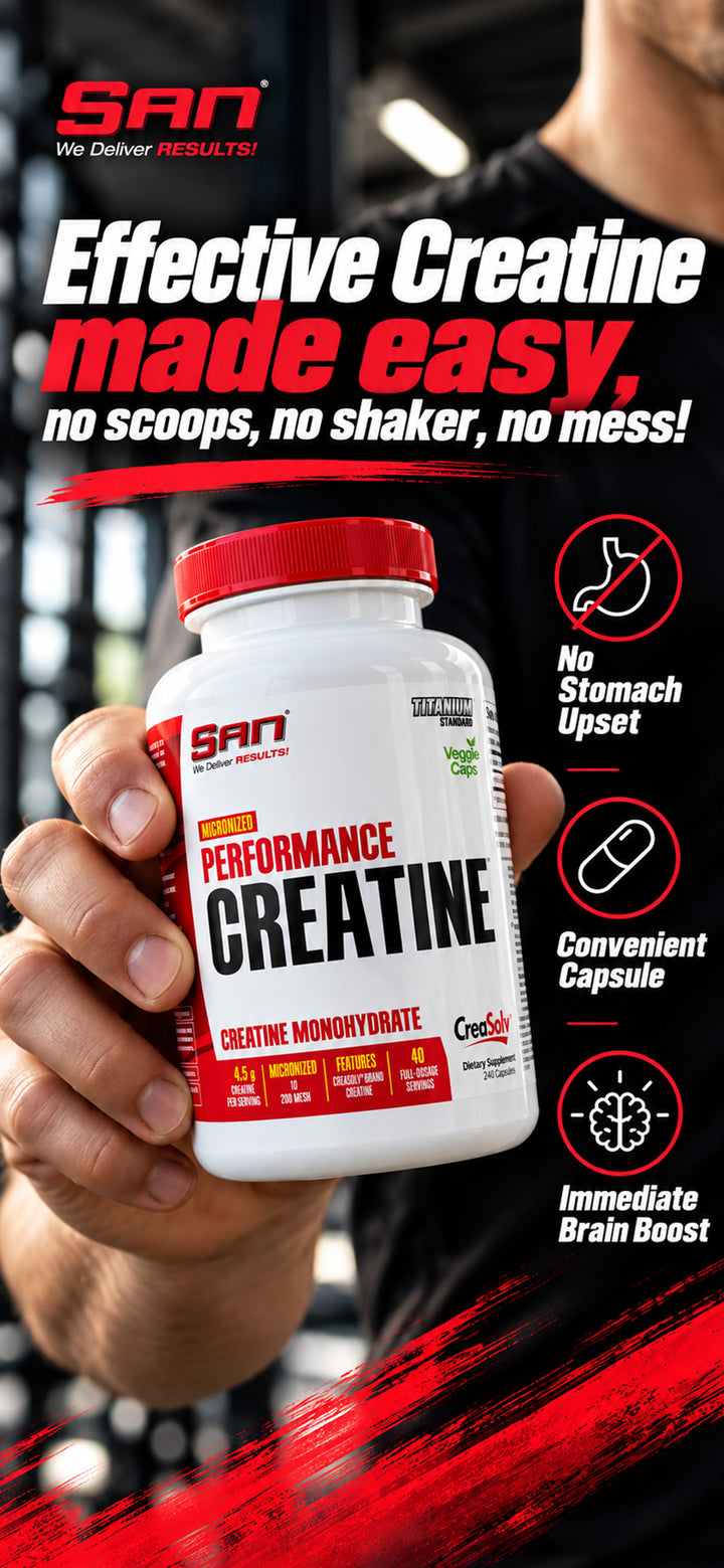 Performance Creatine (Micronized) - 240 Capsules
