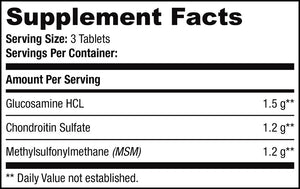 GLUCOSAMINE CHONDROITIN