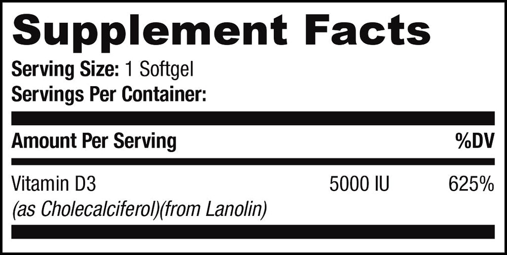Vitamin D3 5000