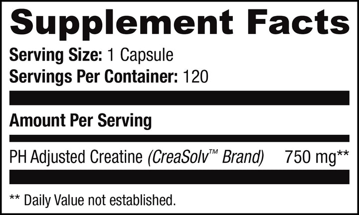 PH MODIFIED CREATINE